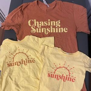 Mini and Mine matching tees